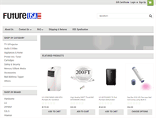 Tablet Screenshot of futureusa.com
